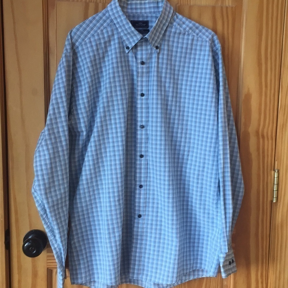 COPY - Dockers Fitted Long Sleeve Shirt- 16-16 1/2, 34/35